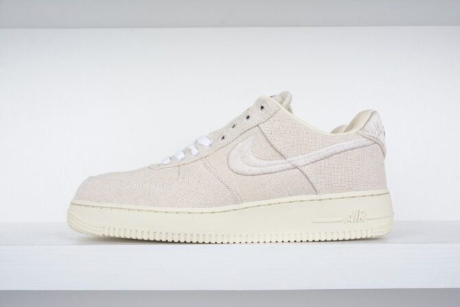 REPLICA AIR FORCE 1 LOW STUSSY FOSSIL - immagine 7